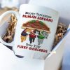 Meowy Christmas Human From Naughty Cats Personalized Mug, Christmas Gift