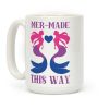 Mer-Made This Way - Bi Coffee Mug Mer-Made This Way - Bi Coffee Mug