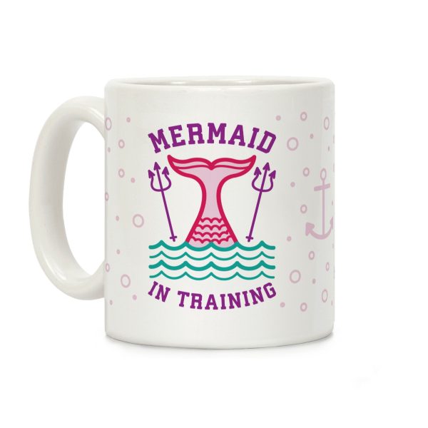 Mermaid In Training Coffee Mug Mermaid In Training Coffee Mug