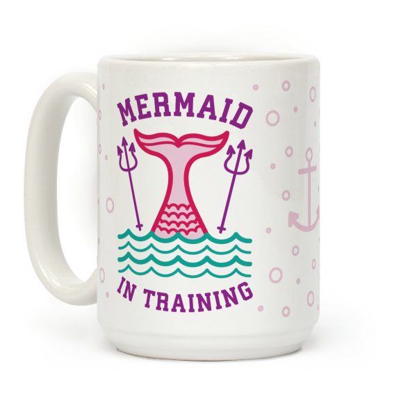 Mermaid In Training Coffee Mug Mermaid In Training Coffee Mug