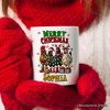 Merry Chickmas Personalized Mug, Farmhouse Christmas Custom Chickens Gift