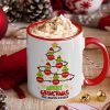 Merry Christmas-Personalized Accent Mug -Gift For Family-Christmas Gift- Family Mug-CC-AM11OZ-06acqn210923
