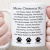 Merry Christmas To Dog Dad Personalized Custom Dog Dad Mug C571