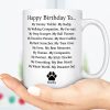Merry Christmas To Dog Dad Personalized Custom Dog Dad Mug C571