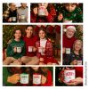 Merry Mama Retro Christmas Personalized Mug, Matching Family Holiday Gift with Custom Name