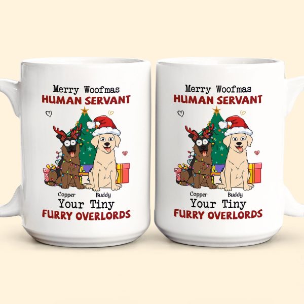 Merry Woofmas - Personalized Mug Merry Woofmas - Personalized Mug