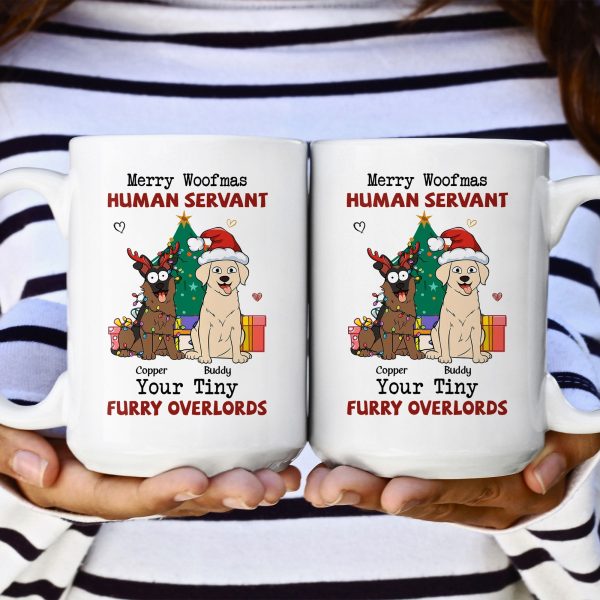 Merry Woofmas - Personalized Mug Merry Woofmas - Personalized Mug