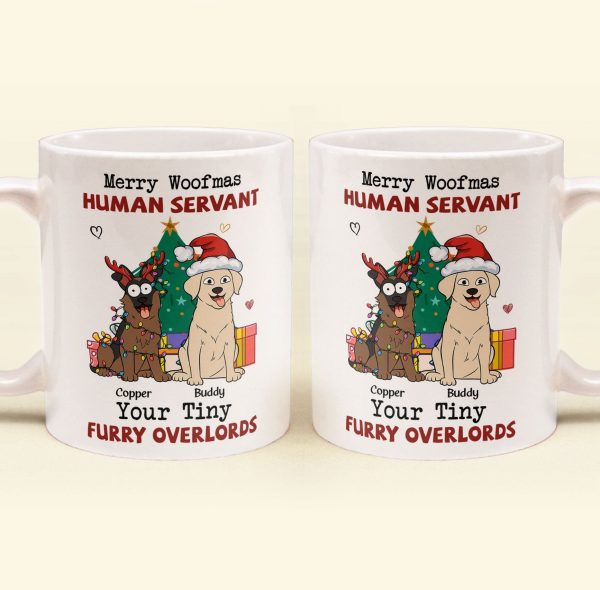 Merry Woofmas - Personalized Mug Merry Woofmas - Personalized Mug