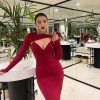 Mesh Long Sleeve Corset Midi Dresses Mesh Long Sleeve Corset Midi Dresses