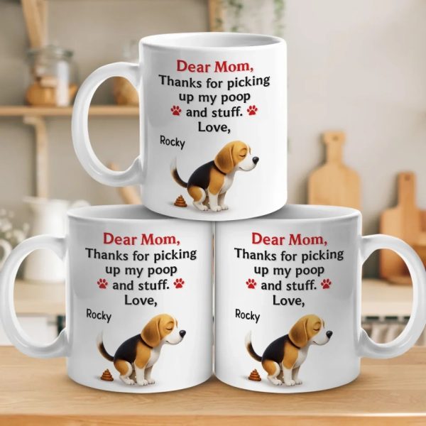 Messy Love, Unconditional Thanks - Dog Personalized Custom Mug - Mother's Day, Gift For Pet Owners, Pet Lovers Messy Love, Unconditional Thanks - Dog Personalized Custom Mug - Mother's Day, Gift For Pet Owners, Pet Lovers