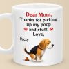 Messy Love, Unconditional Thanks - Dog Personalized Custom Mug - Mother's Day, Gift For Pet Owners, Pet Lovers Messy Love, Unconditional Thanks - Dog Personalized Custom Mug - Mother's Day, Gift For Pet Owners, Pet Lovers