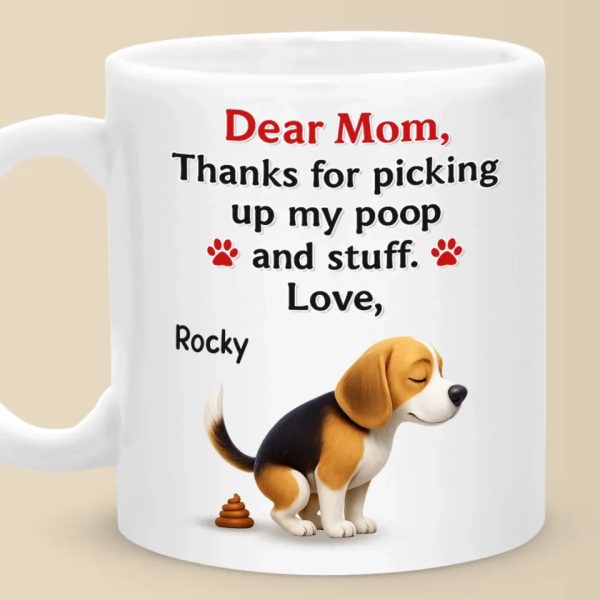 Messy Love, Unconditional Thanks - Dog Personalized Custom Mug - Mother's Day, Gift For Pet Owners, Pet Lovers Messy Love, Unconditional Thanks - Dog Personalized Custom Mug - Mother's Day, Gift For Pet Owners, Pet Lovers