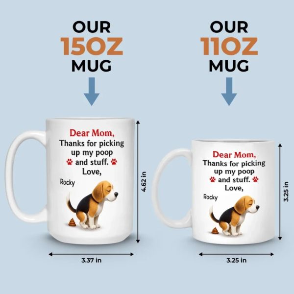 Messy Love, Unconditional Thanks - Dog Personalized Custom Mug - Mother's Day, Gift For Pet Owners, Pet Lovers Messy Love, Unconditional Thanks - Dog Personalized Custom Mug - Mother's Day, Gift For Pet Owners, Pet Lovers