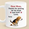 Messy Love, Unconditional Thanks - Dog Personalized Custom Mug - Mother's Day, Gift For Pet Owners, Pet Lovers Messy Love, Unconditional Thanks - Dog Personalized Custom Mug - Mother's Day, Gift For Pet Owners, Pet Lovers