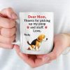 Messy Love, Unconditional Thanks - Dog Personalized Custom Mug - Mother's Day, Gift For Pet Owners, Pet Lovers Messy Love, Unconditional Thanks - Dog Personalized Custom Mug - Mother's Day, Gift For Pet Owners, Pet Lovers