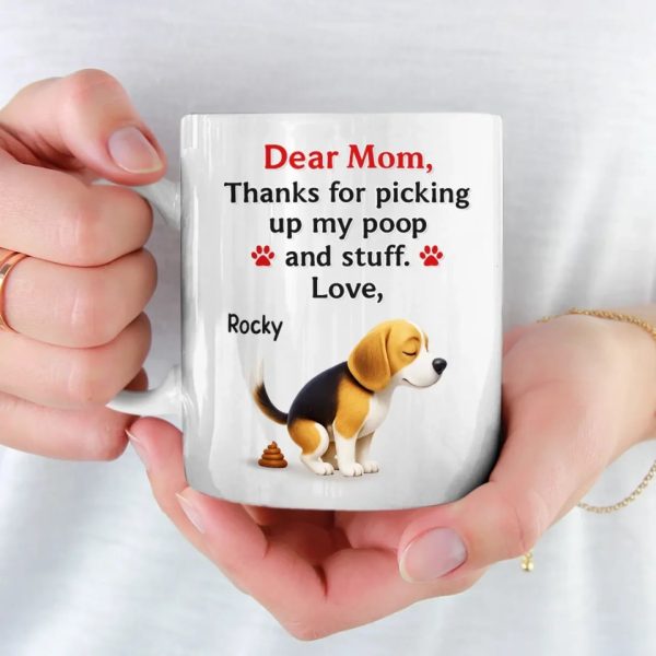 Messy Love, Unconditional Thanks - Dog Personalized Custom Mug - Mother's Day, Gift For Pet Owners, Pet Lovers Messy Love, Unconditional Thanks - Dog Personalized Custom Mug - Mother's Day, Gift For Pet Owners, Pet Lovers