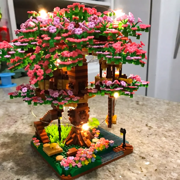 Mini Sakura Tree Building Blocks Mini Sakura Tree Building Blocks