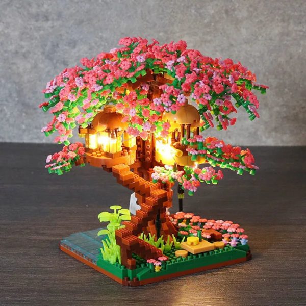 Mini Sakura Tree Building Blocks Mini Sakura Tree Building Blocks