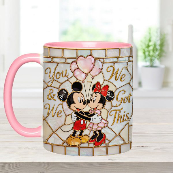 MkMo Magic Mouse You And Me We Got This - Personalized Accent Mug - Gift For Couple, Fan Movies HH01 MkMo Magic Mouse You And Me We Got This - Personalized Accent Mug - Gift For Couple, Fan Movies HH01