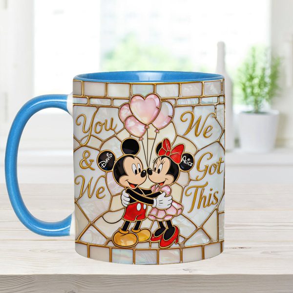 MkMo Magic Mouse You And Me We Got This - Personalized Accent Mug - Gift For Couple, Fan Movies HH01 MkMo Magic Mouse You And Me We Got This - Personalized Accent Mug - Gift For Couple, Fan Movies HH01