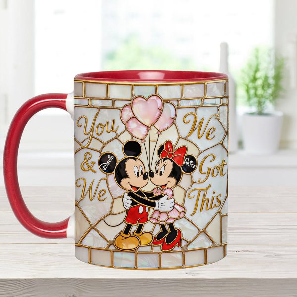 MkMo Magic Mouse You And Me We Got This - Personalized Accent Mug - Gift For Couple, Fan Movies HH01 MkMo Magic Mouse You And Me We Got This - Personalized Accent Mug - Gift For Couple, Fan Movies HH01