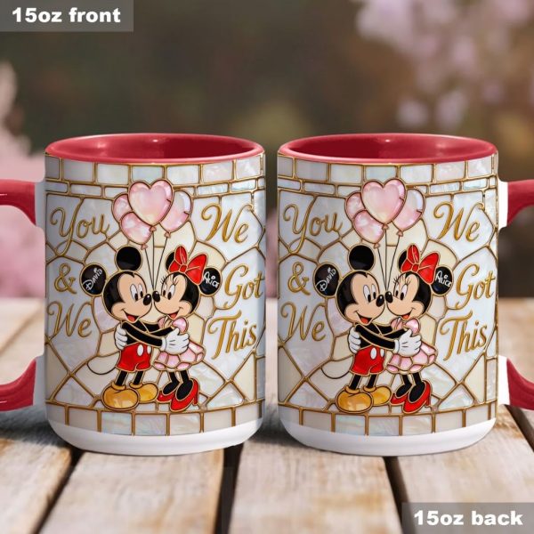 MkMo Magic Mouse You And Me We Got This - Personalized Accent Mug - Gift For Couple, Fan Movies HH01 MkMo Magic Mouse You And Me We Got This - Personalized Accent Mug - Gift For Couple, Fan Movies HH01