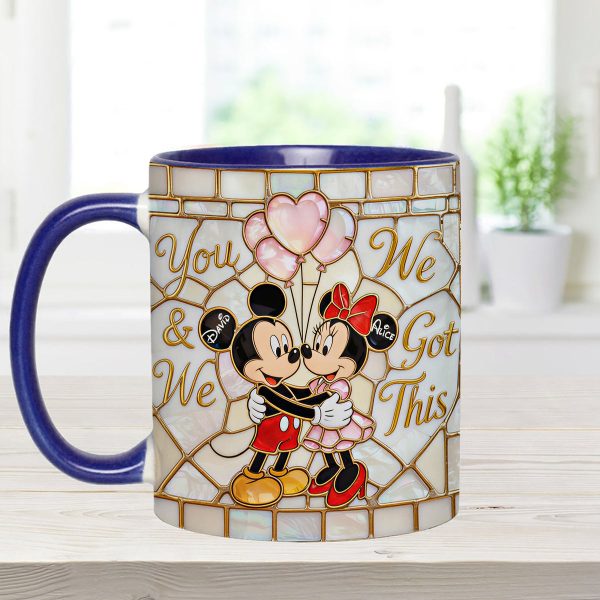 MkMo Magic Mouse You And Me We Got This - Personalized Accent Mug - Gift For Couple, Fan Movies HH01 MkMo Magic Mouse You And Me We Got This - Personalized Accent Mug - Gift For Couple, Fan Movies HH01