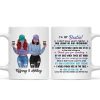 Modern Girls Front View To My Bestie Gift For Besties Sisters Siblings Personalized Mug Modern Girls Front View To My Bestie Gift For Besties Sisters Siblings Personalized Mug