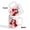 Mom And Kid Holding Hands Kissing Personalized Mug, Gift For Mom