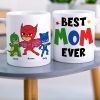 Mom and Kids Personalized Coffee Mug Mother's Day Gift DR-WHM-01QHQN300323 Mom and Kids Personalized Coffee Mug Mother's Day Gift DR-WHM-01QHQN300323