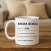Mom Boss Definition Coffee Mug Funny Gift for Working Mom Mom Boss Definition Coffee Mug Funny Gift for Working Mom