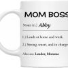 Mom Boss Definition Coffee Mug Funny Gift for Working Mom Mom Boss Definition Coffee Mug Funny Gift for Working Mom