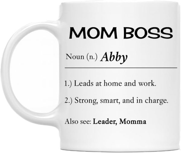 Mom Boss Definition Coffee Mug Funny Gift for Working Mom Mom Boss Definition Coffee Mug Funny Gift for Working Mom