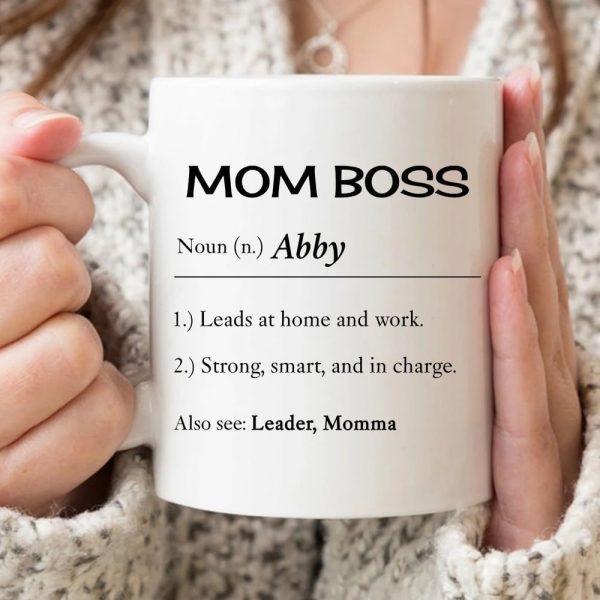Mom Boss Definition Coffee Mug Funny Gift for Working Mom Mom Boss Definition Coffee Mug Funny Gift for Working Mom
