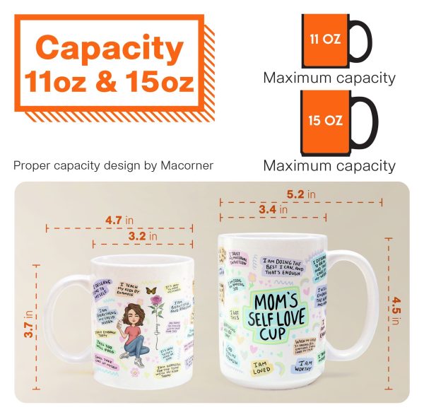 Mom Daily Affirmation - Personalized Mug Mom Daily Affirmation - Personalized Mug