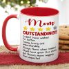 Mom Outstanding Couldn't Have Wished For Better, Personalized Mug, Mother's Day Gift, Gift For Mom Mom Outstanding Couldn't Have Wished For Better, Personalized Mug, Mother's Day Gift, Gift For Mom