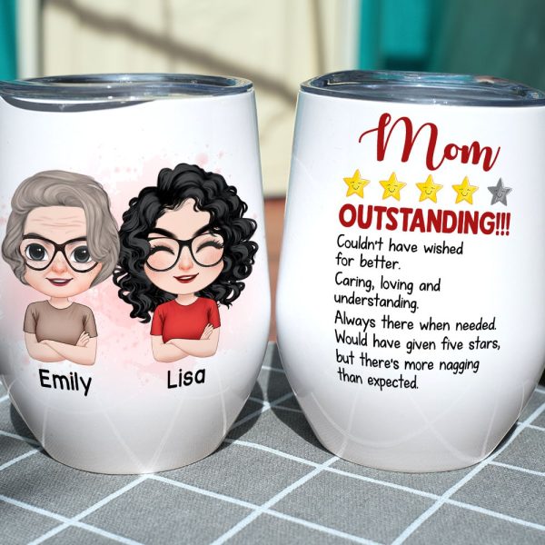 Mom Outstanding Couldn't Have Wished For Better, Personalized Mug, Mother's Day Gift, Gift For Mom Mom Outstanding Couldn't Have Wished For Better, Personalized Mug, Mother's Day Gift, Gift For Mom