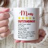 Mom Outstanding Couldn't Have Wished For Better, Personalized Mug, Mother's Day Gift, Gift For Mom Mom Outstanding Couldn't Have Wished For Better, Personalized Mug, Mother's Day Gift, Gift For Mom
