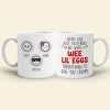 Mom Seems Like Just Yesterday We Were Wee Lil' Eggs, Personalized White Mug
