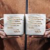 Mom Thanks For Putting Up With My Sibling From Favorite Child - Personalized Marble Mug