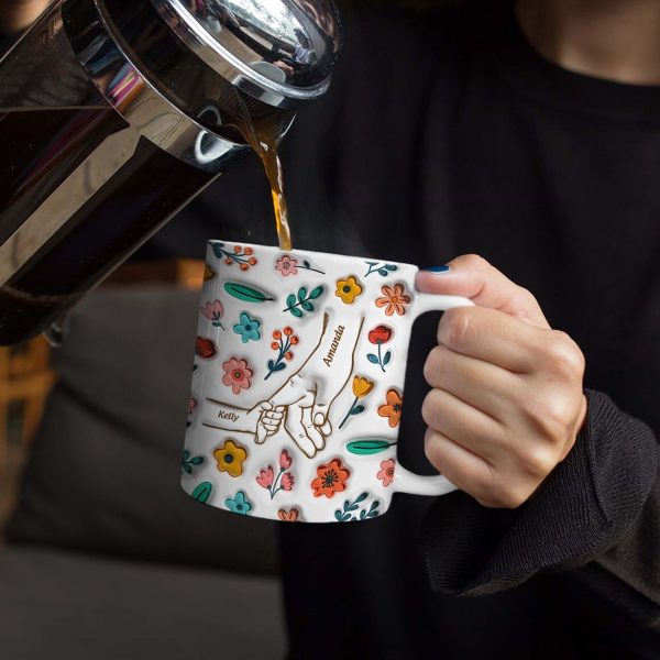 Mom Thoughtful Awesome Sweet Love - Gift For Mother, Mom - 3D Inflated Effect Printed Mug, Personalized White Edge-to-Edge Mug Mom Thoughtful Awesome Sweet Love - Gift For Mother, Mom - 3D Inflated Effect Printed Mug, Personalized White Edge-to-Edge Mug