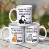 Mom Wants You To Feed And Scoop Up Poo Angry Cats Personalized Mug