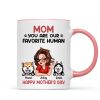 Mom You Are My Favorite Human Personalized Mug