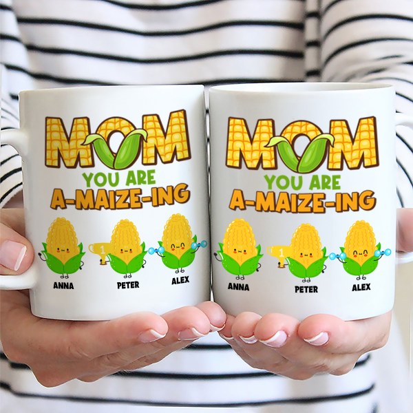 Mommy You're Amazing We Love You So Much - Gift For Mom - Personalized Ceramic Mug - NA94 Mommy You're Amazing We Love You So Much - Gift For Mom - Personalized Ceramic Mug - NA94