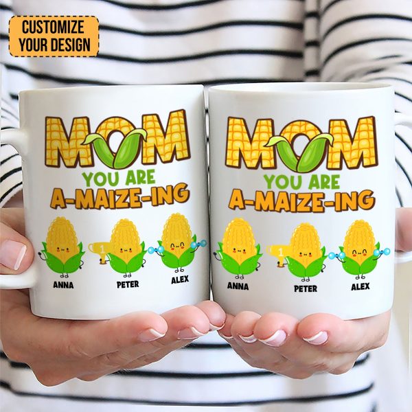Mommy You're Amazing We Love You So Much - Gift For Mom - Personalized Ceramic Mug - NA94 Mommy You're Amazing We Love You So Much - Gift For Mom - Personalized Ceramic Mug - NA94