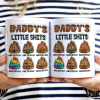 Mommy's Little Shits - 3D Inflated Effect Printed Mug, Personalized White Edge-to-Edge Mug Mommy's Little Shits - 3D Inflated Effect Printed Mug, Personalized White Edge-to-Edge Mug