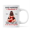 Morning Handsome Beautiful Hope Your Day As Nice As Your Butt Personalized Mug