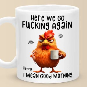 Morning, Let The Grumpiness Begin - Friend Personalized Custom Mug - Christmas Gift For Best Friends, Sisters, Family Members, Coworkers