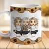Mother And Daughters Forever Linked Together - Gift For Mom, Personalized Mug Mother And Daughters Forever Linked Together - Gift For Mom, Personalized Mug
