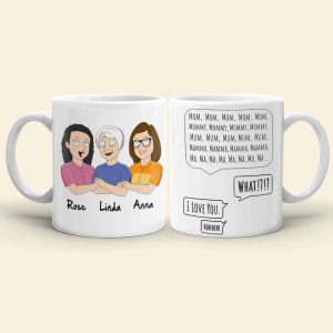 Mother I Love You Personalized Mug